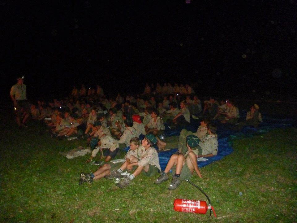 Sint-Martinus den XIIde - Kamp Curfoz 2013 Groot Kampvuur